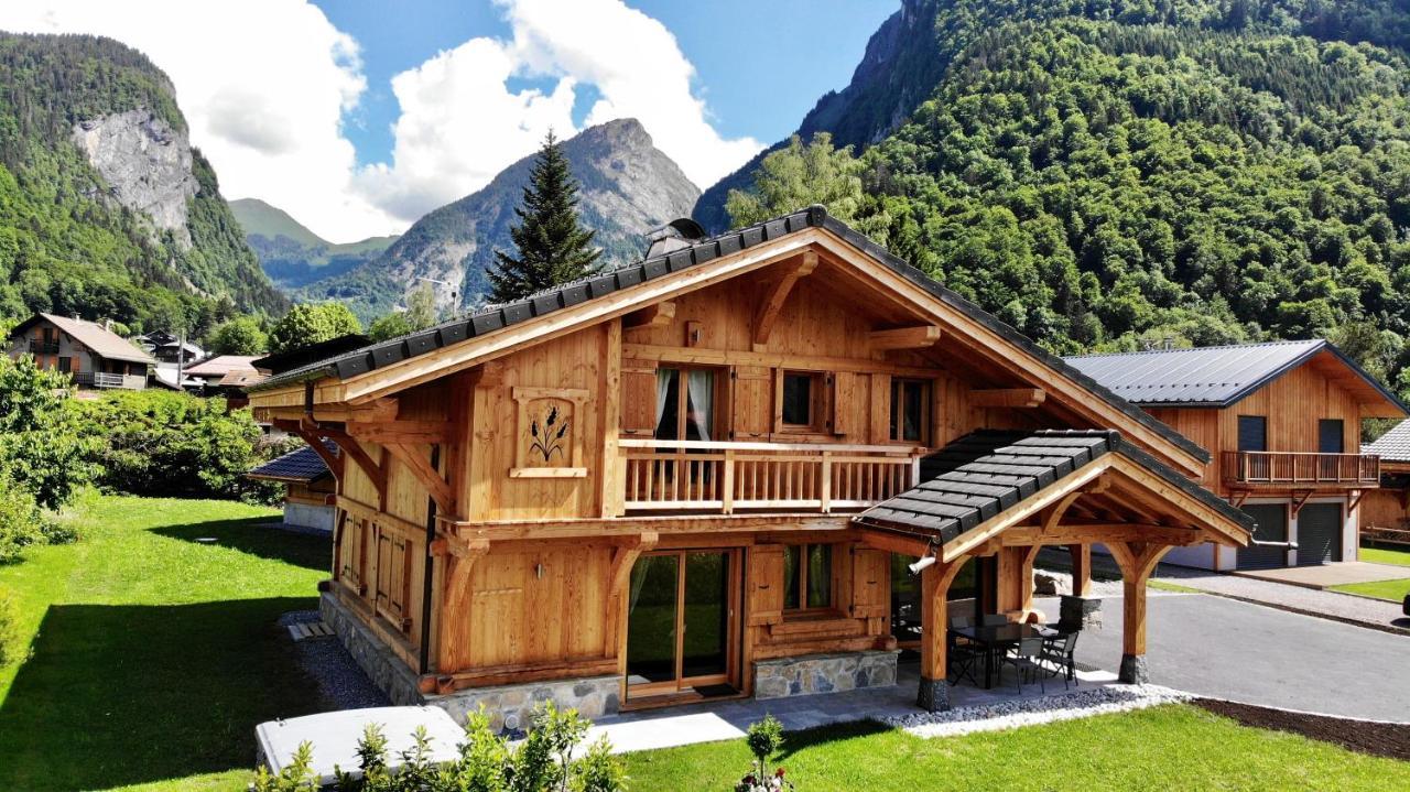 Chalet Luxe Les Melezes Samoëns Exterior foto