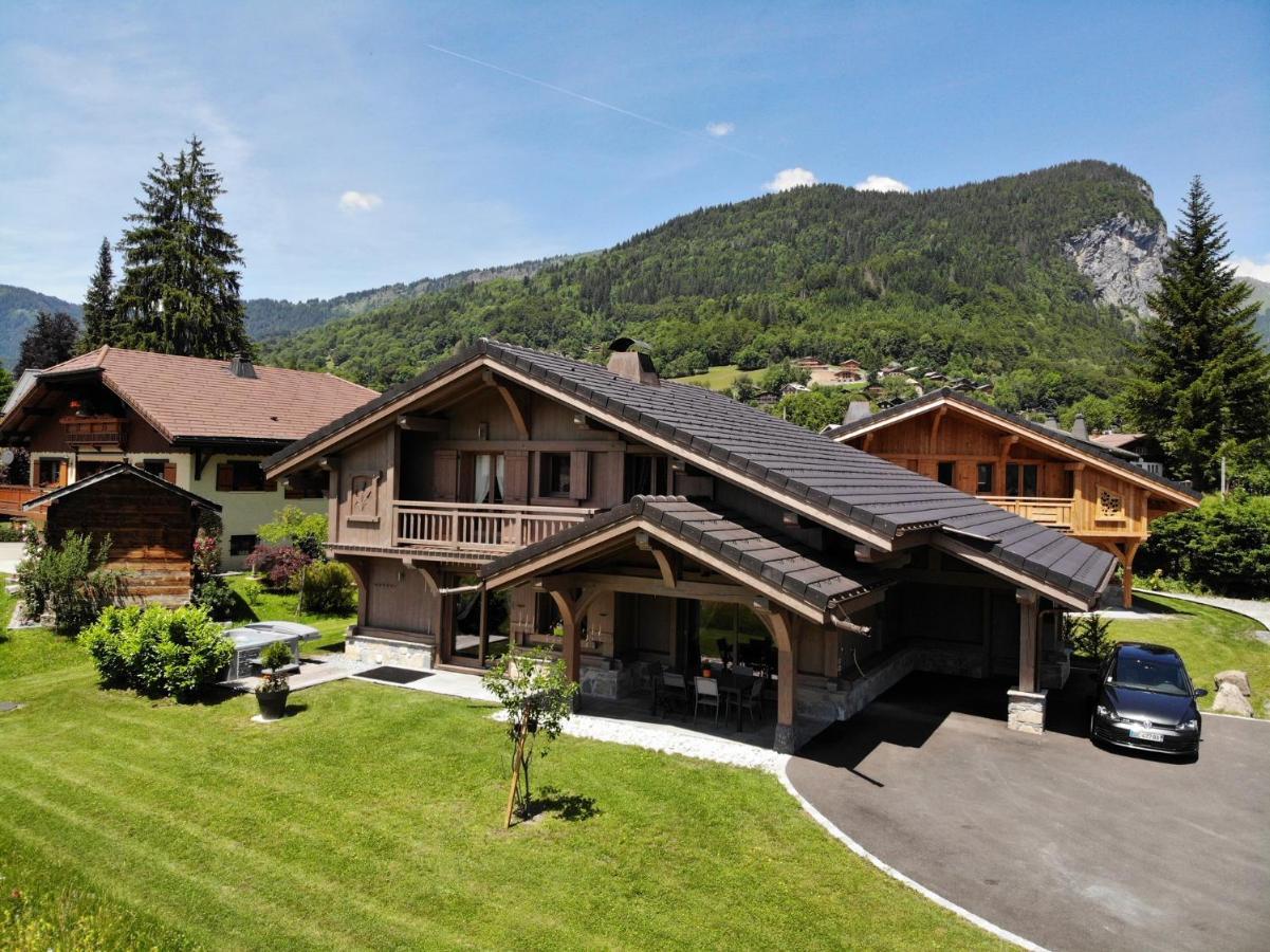 Chalet Luxe Les Melezes Samoëns Exterior foto
