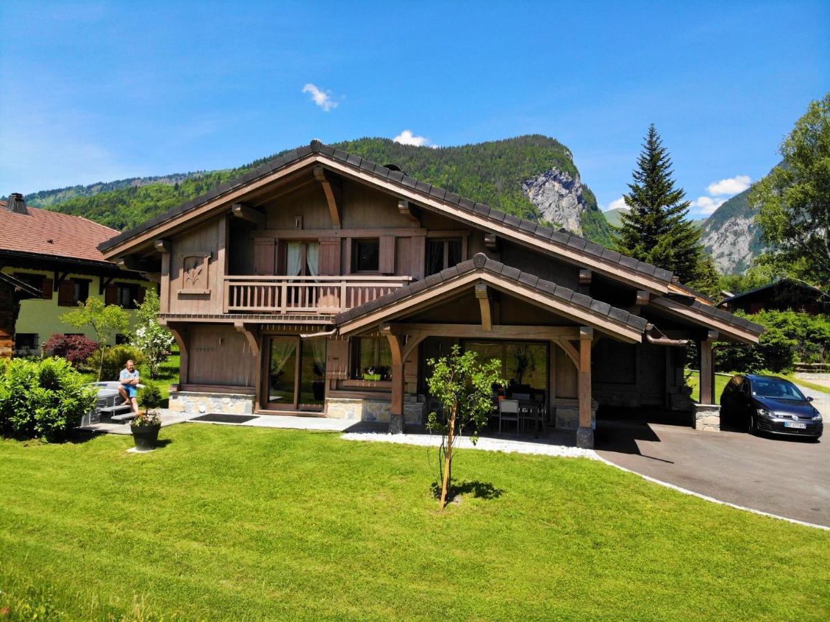 Chalet Luxe Les Melezes Samoëns Exterior foto